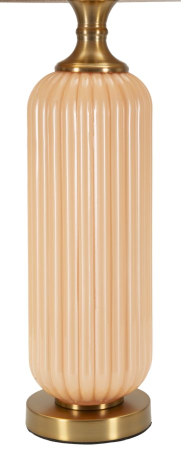 Tischlampe C Perlmutt Gold 64 cm – Tischleuchte