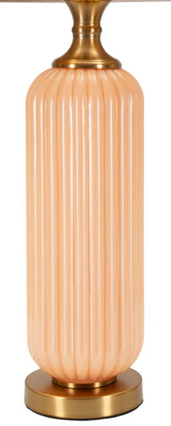 Tischlampe C Perlmutt Gold 64 cm – Tischleuchte