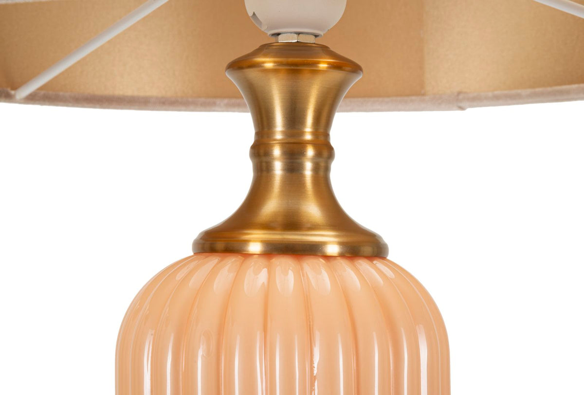 Tischlampe C Perlmutt Gold 64 cm – Tischleuchte