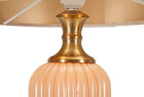 Tischlampe C Perlmutt Gold 64 cm – Tischleuchte