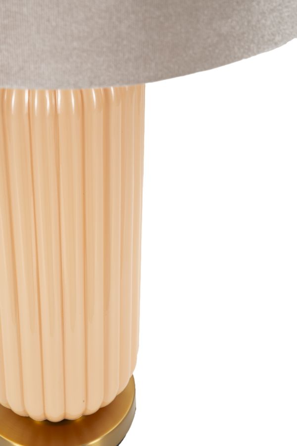 Tischlampe C Perlmutt Gold 64 cm – Tischleuchte