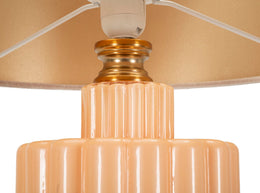 Tischlampe Perly D Perlmutt Gold 69,5 cm – Tischleuchte