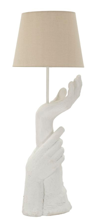 Tischlampe Life Weiß 93 cm – Tischleuchte