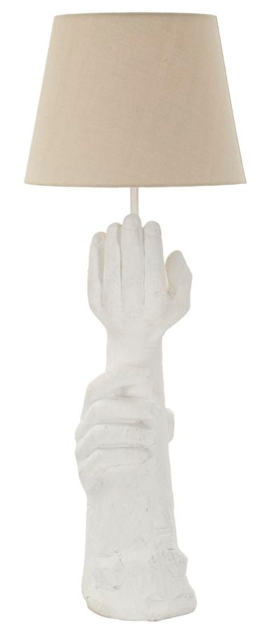 Tischlampe Life Weiß 93 cm – Tischleuchte