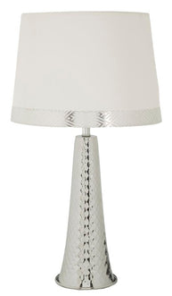 Tischlampe Silber 54 cm – Tischleuchte