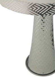 Tischlampe Silber 54 cm – Tischleuchte