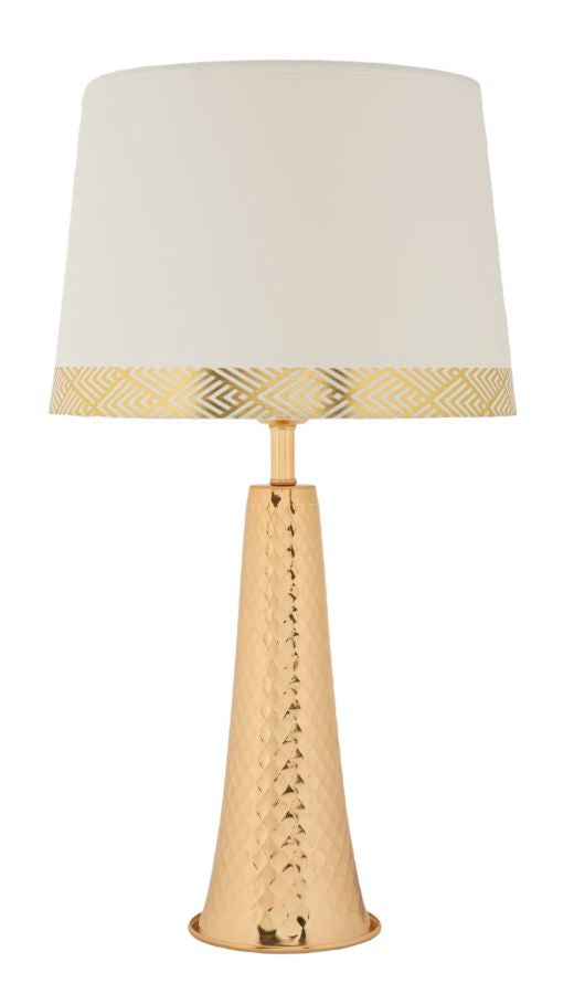 Tischlampe Gold 54 cm – Tischleuchte