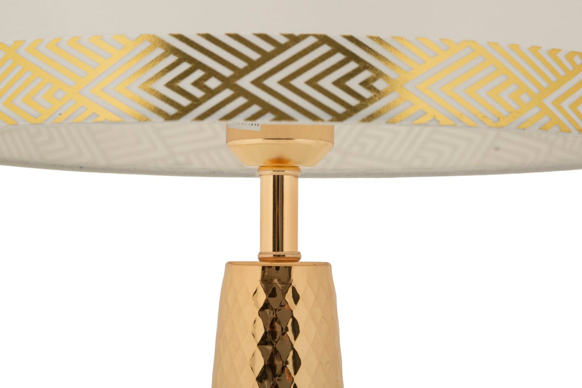 Tischlampe Gold 54 cm – Tischleuchte