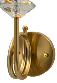 Wandleuchte Gold Weiß 40 cm – Wandlampe