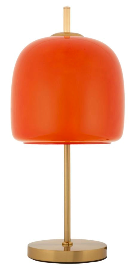Tischlampe Gold Orange 53 cm – Tischleuchte