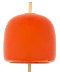 Tischlampe Gold Orange 53 cm – Tischleuchte
