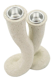 Kerzenständer Stons Creme Spirale – Kerzenhalter Deko