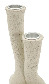 Kerzenständer Stons Creme Spirale – Kerzenhalter Deko