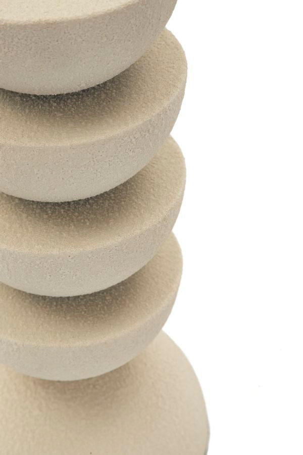 Kerzenhalter Dünen Creme Hoch – Kerzenhalter