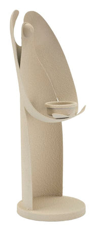 Kerzenhalter Engel Creme 30 cm – Kerzenhalter