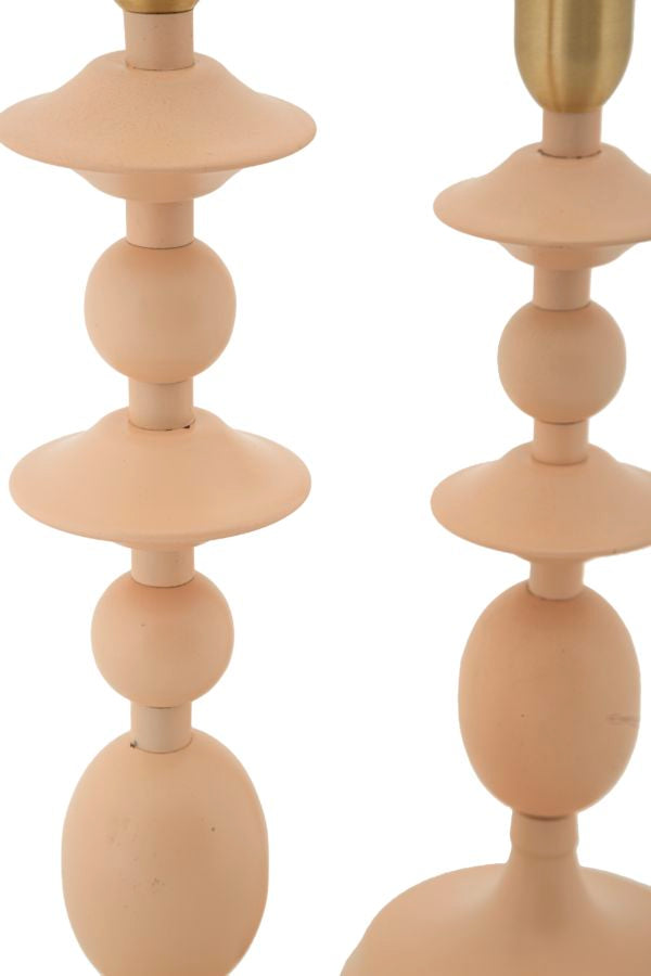 Kerzenständer Gemini Rosa Gold 2er Set – Kerzenhalter Deko