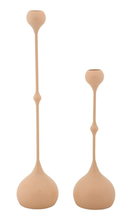 Kerzenständer Slimmy Rosa Gold 2er Set – Kerzenhalter Deko
