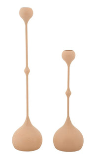 Kerzenständer Slimmy Rosa Gold 2er Set – Kerzenhalter Deko