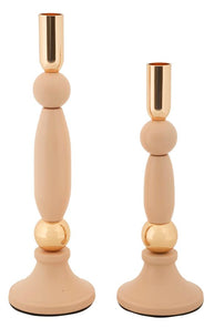Kerzenständer Strek Rosa Gold 2er Set – Kerzenhalter Deko
