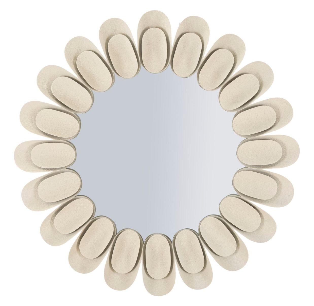 Spiegel Rund Dune Doppel Creme 85 cm