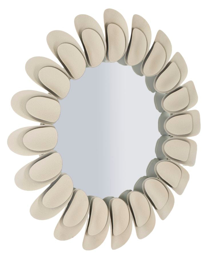 Spiegel Rund Dune Doppel Creme 85 cm