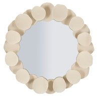 Spiegel Rund Dune Creme 85 cm