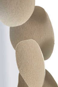 Spiegel Rund Dune Creme 85 cm