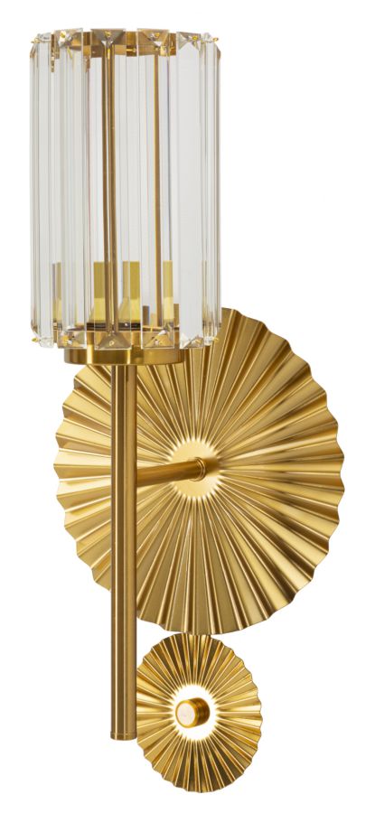 Wandleuchte Gold Transparent 47 cm – Wandlampe