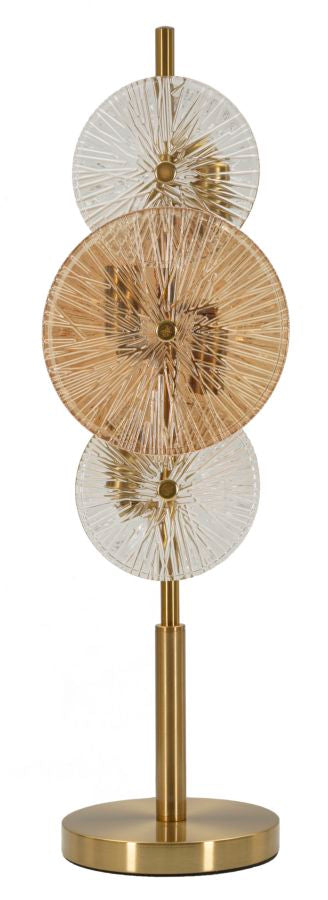 Tischlampe Osaka Gold Braun 66 cm – Tischleuchte