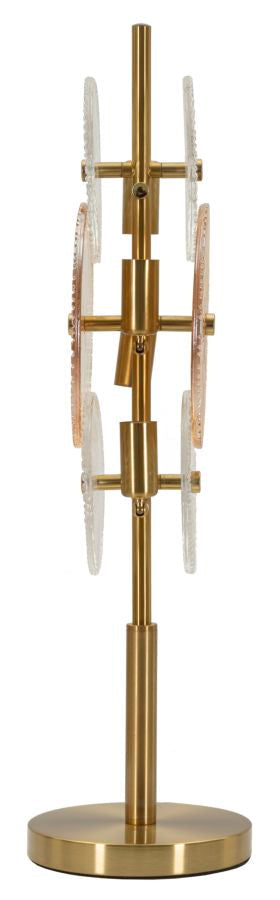 Tischlampe Osaka Gold Braun 66 cm – Tischleuchte