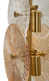 Tischlampe Osaka Gold Braun 66 cm – Tischleuchte