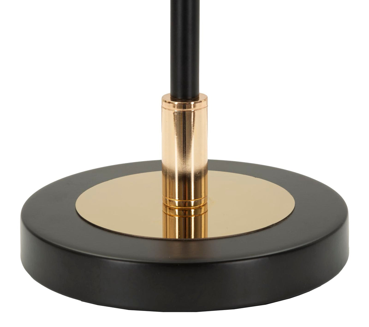 Tischlampe Gold Schwarz 46 cm – Tischleuchte