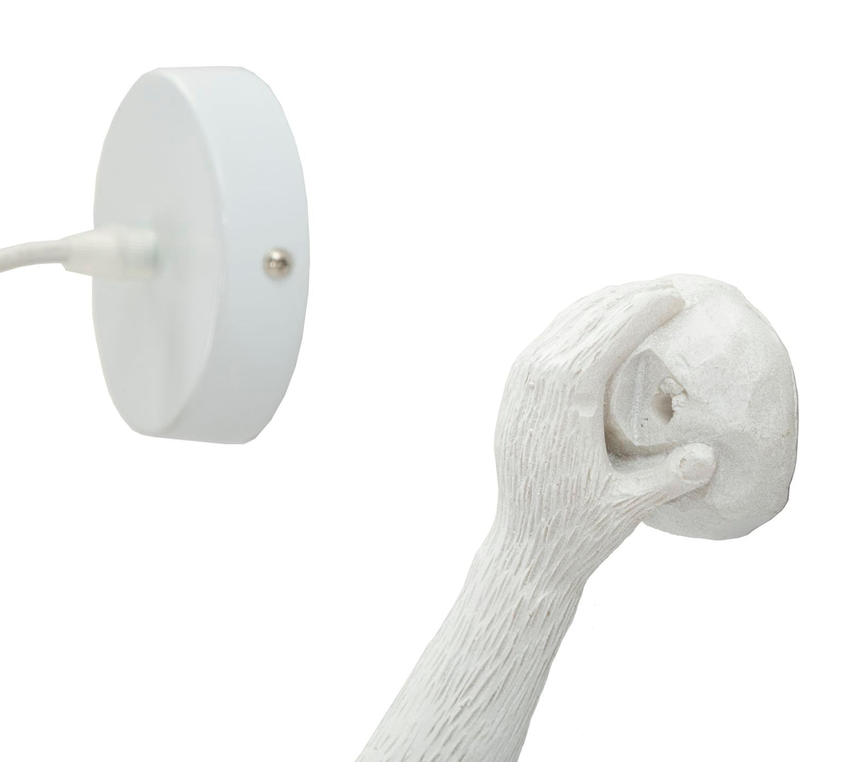 Wandleuchte Affe Weiß 64 cm – Wandlampe