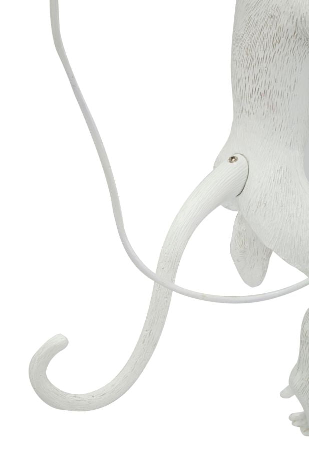 Wandleuchte Affe Weiß 64 cm – Wandlampe