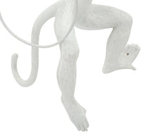 Wandleuchte Affe Weiß 64 cm – Wandlampe