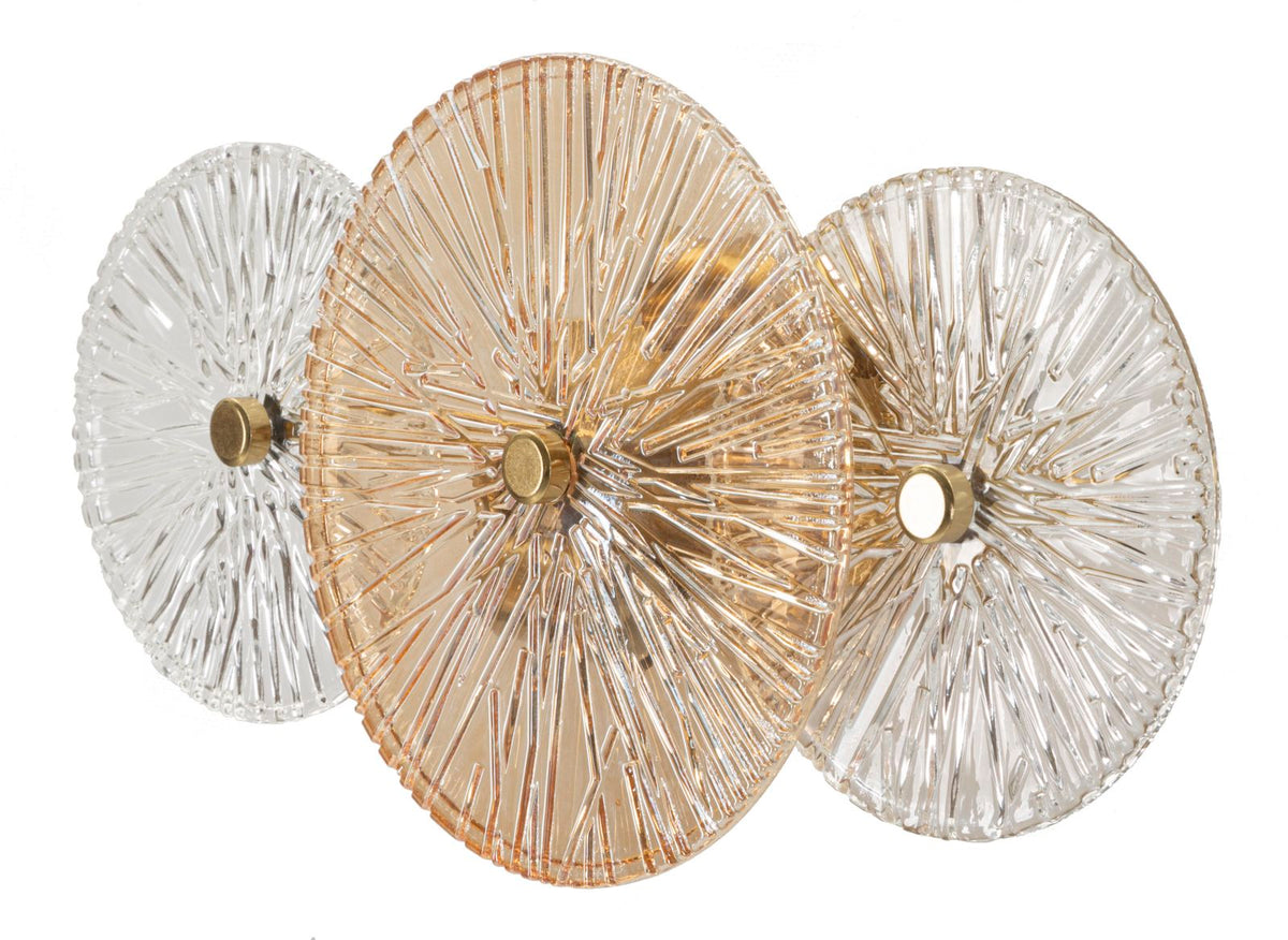 Wandleuchte Gold Braun 20 cm – Wandlampe