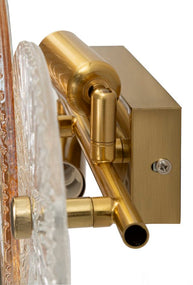 Wandleuchte Gold Braun 20 cm – Wandlampe