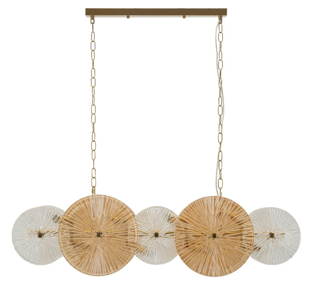 Deckenleuchte Gold Braun 28 cm – Deckenlampe