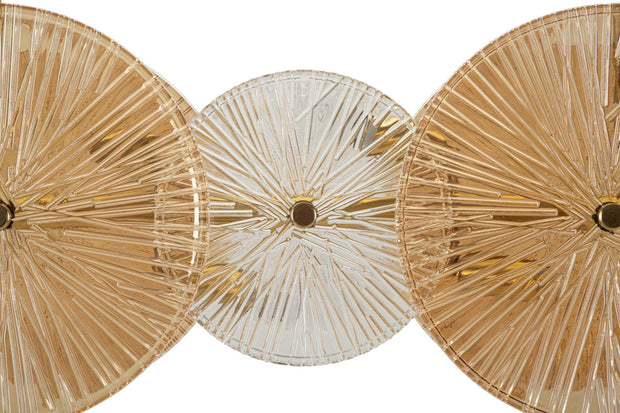 Deckenleuchte Gold Braun 28 cm – Deckenlampe