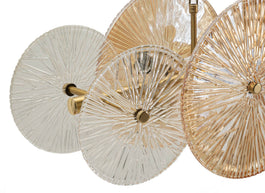 Deckenleuchte Gold Braun 28 cm – Deckenlampe
