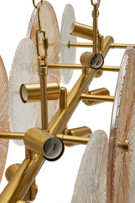 Deckenleuchte Gold Braun 28 cm – Deckenlampe