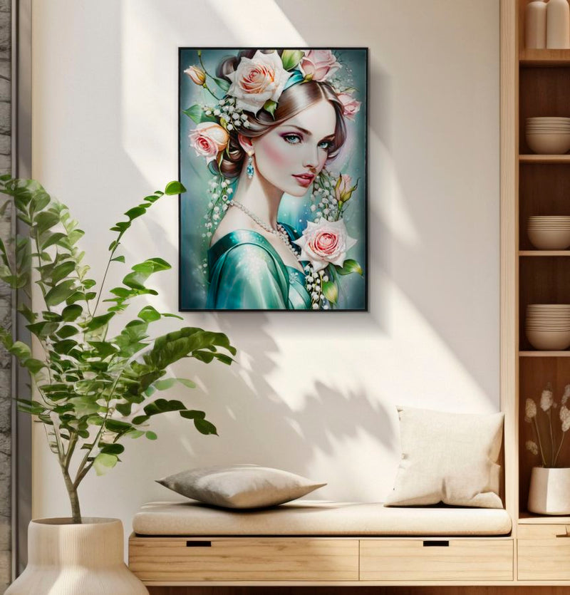 Wandbild Fantasie 102 cm A – Leinwandbild Deko