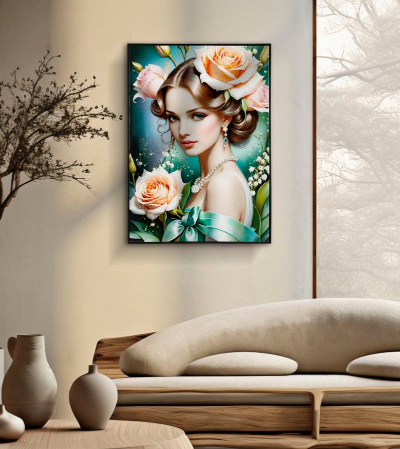 Wandbild Fantasie 102 cm B – Leinwandbild Deko