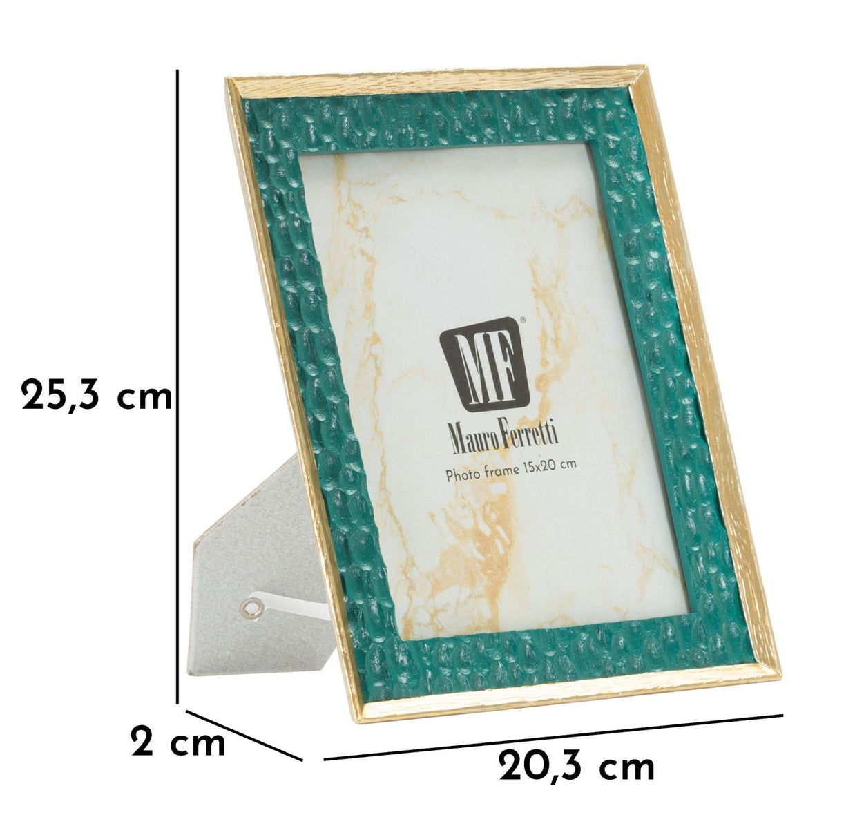 Bilderrahmen Grün Gold Klein – Fotorahmen Deko