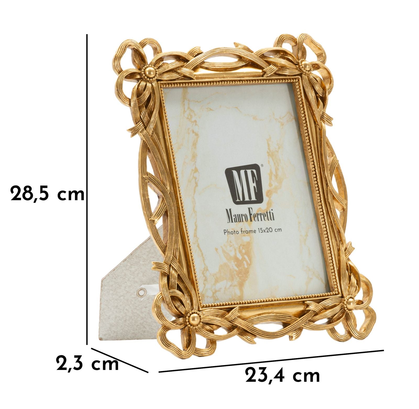 Bilderrahmen Kordel Gold Klein – Fotorahmen Deko