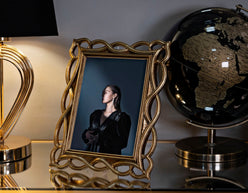 Bilderrahmen Welle Gold – Fotorahmen Deko