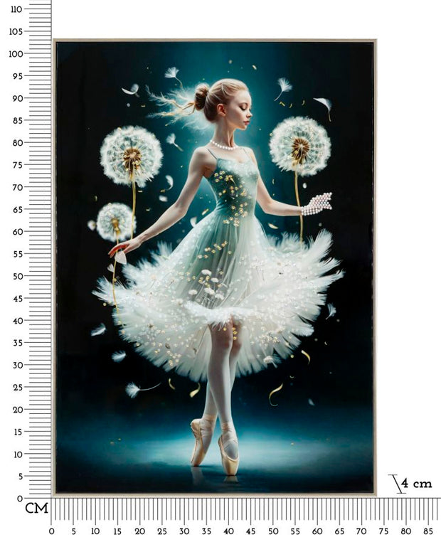 Wandbild Tänzer 102 cm A – Leinwandbild Deko