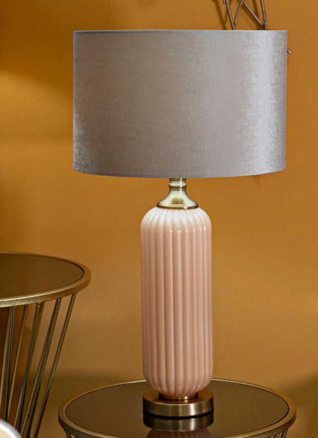Tischlampe C Perlmutt Gold 64 cm – Tischleuchte