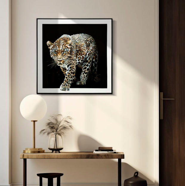 Wandbild Jaguar 82 cm B – Leinwandbild Deko