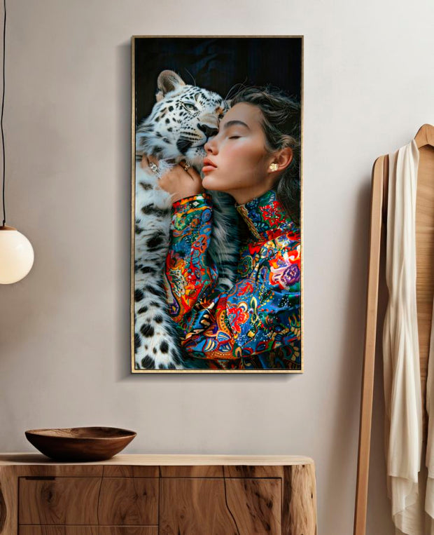 Wandbild Moira 102 cm A – Leinwandbild Deko